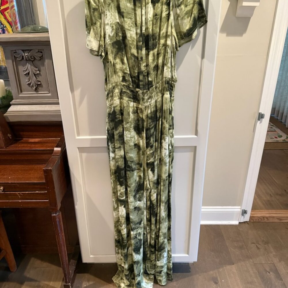 Anthropologie Tie-dye Romper